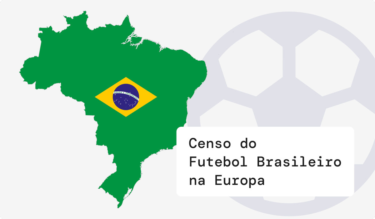 Censo dos Brasileiros na Europa: de quais cidades vêm os 86 jogadores nas principais ligas